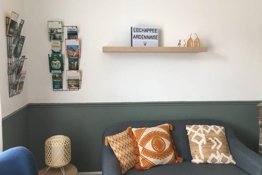 L'Echappée Ardennaise - Gîte 6 places tout confort Semuy Extérieur photo